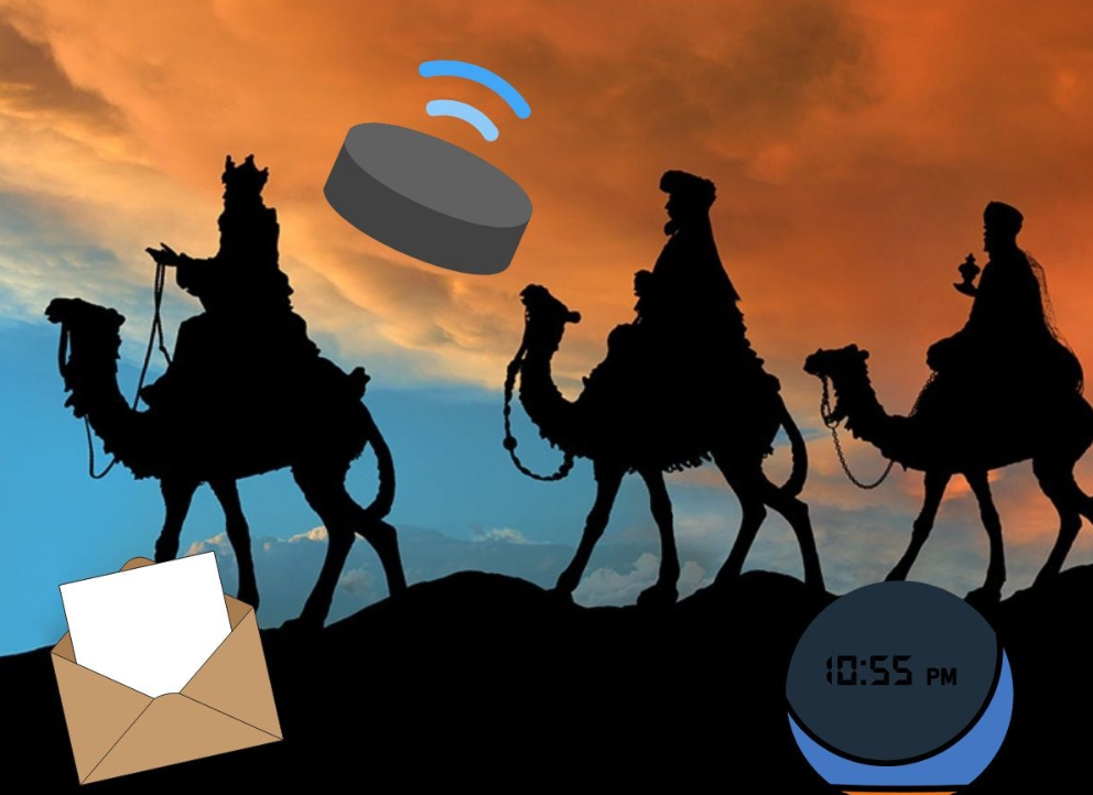 Innovando las tradiciones: Contacta a los Reyes Magos con Alexa