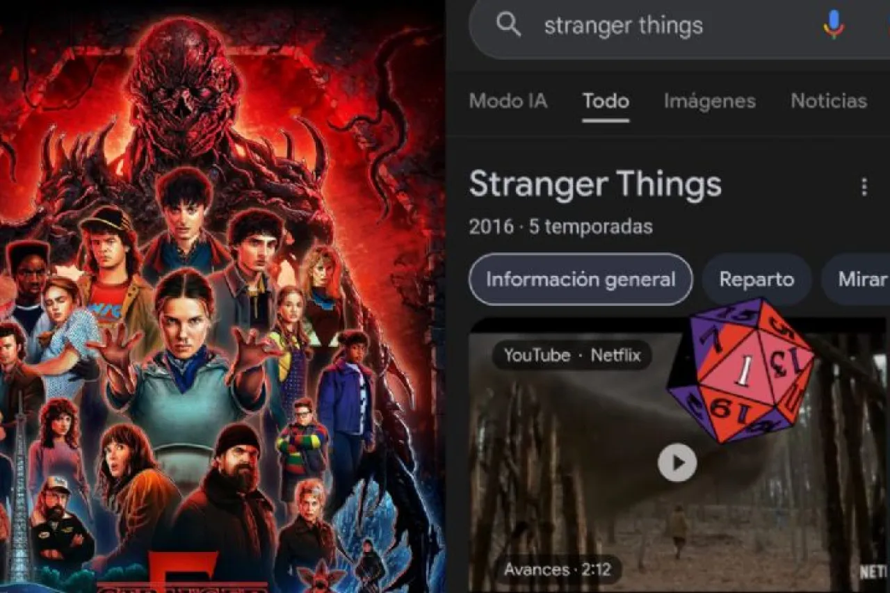 Google lanza juego oculto para celebrar el cierre de Stranger Things