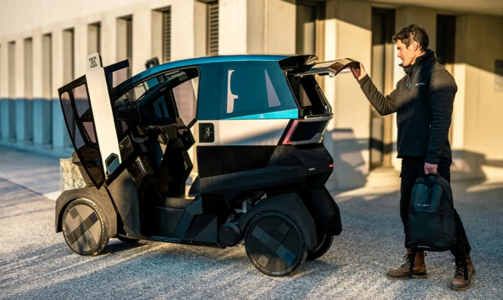 Aemotion presenta un microvehículo eléctrico pensado para la ciudad