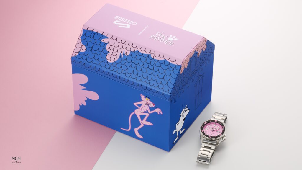 Seiko lanza edición limitada inspirada en Pink Panther