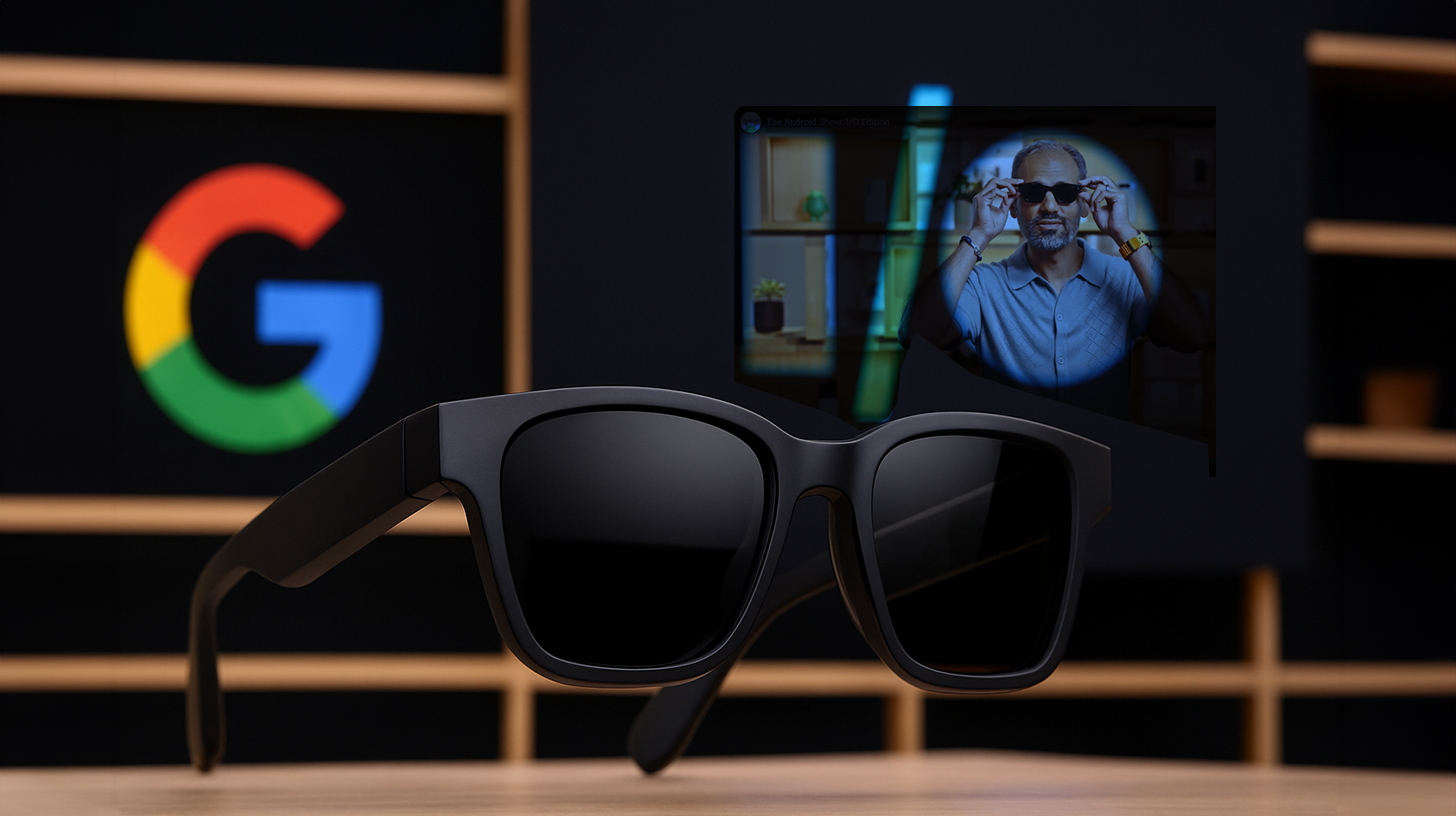 Google confirma el desarrollo de gafas inteligentes con Android XR e IA