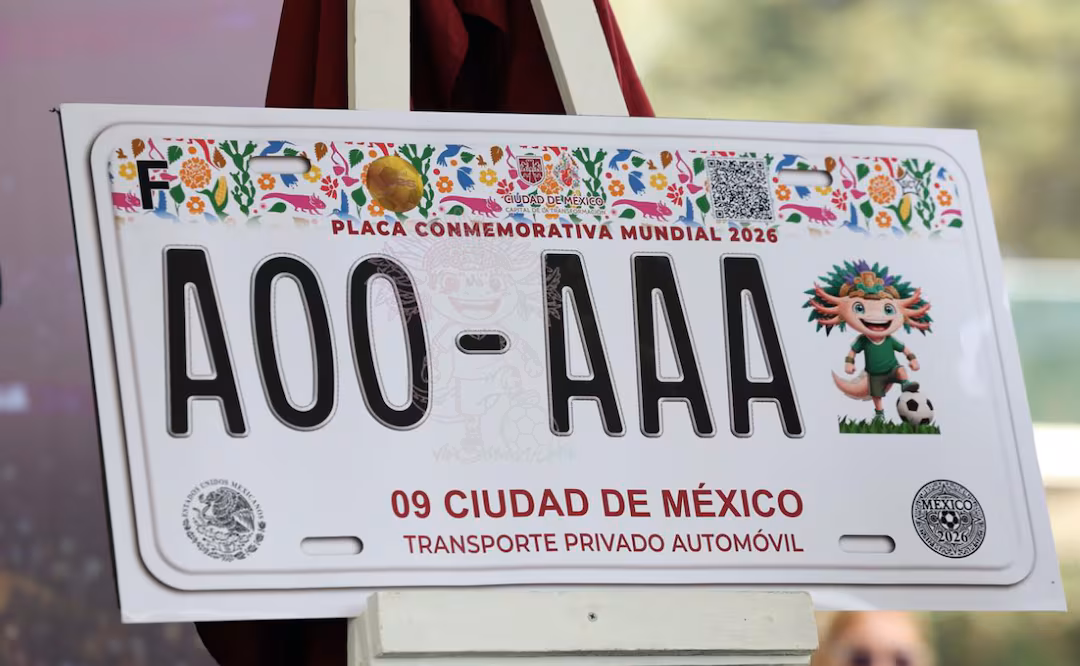 Dónde recoger tus placas conmemorativas del Mundial 2026 en CDMX